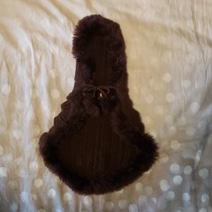 Cable Sweater Dog Coat